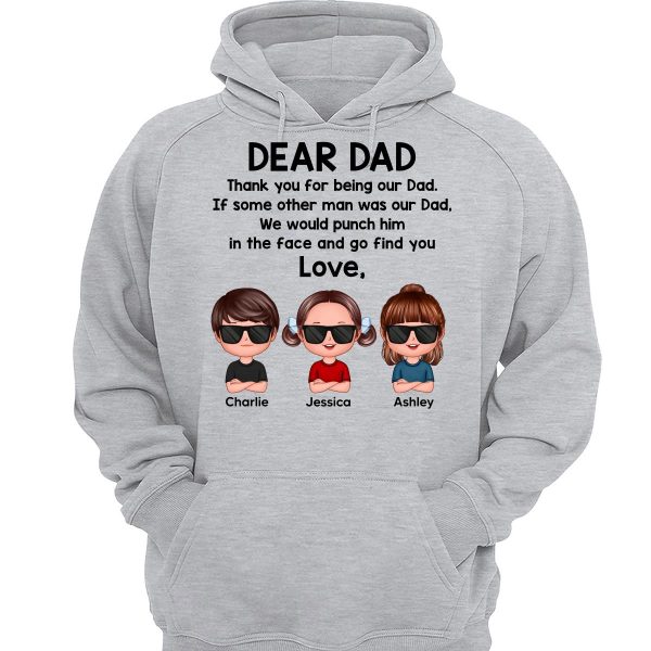 Dear Dad From Doll Kids Funny Father‘s Day Gift For Dad Personalized Shirt Sale - Image 4